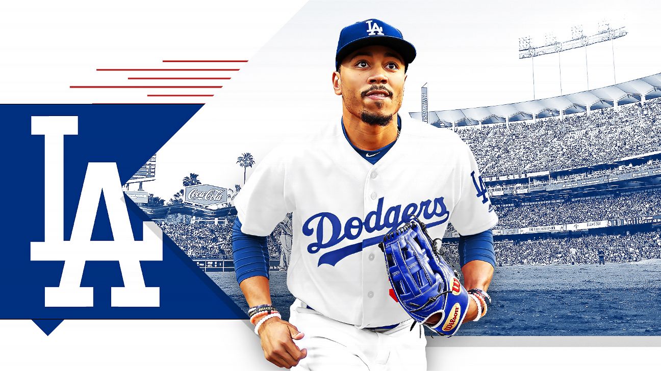 Los Angeles Dodgers on X: Fresh threads. Tonight's @mookiebetts jersey  giveaway presented by Budweiser.  / X